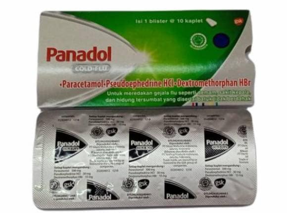 PANADOL HIJAU (flu dan batuk)