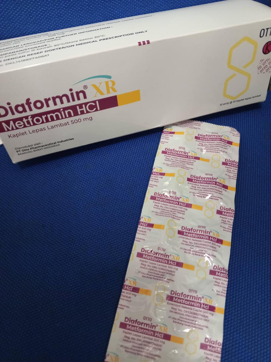 DIAFORMIN XR 500 mg