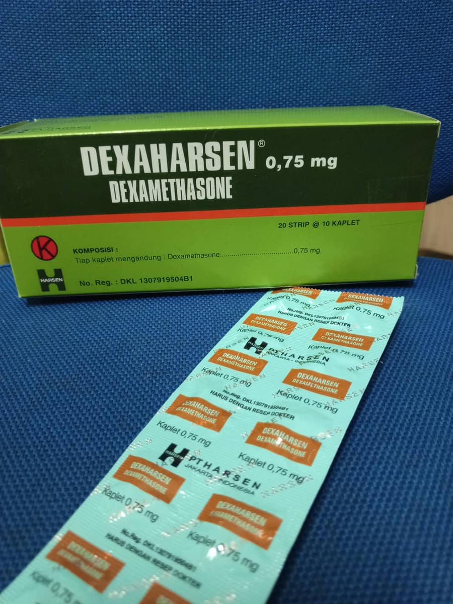 DEXAMETHASONE 0,75 MG