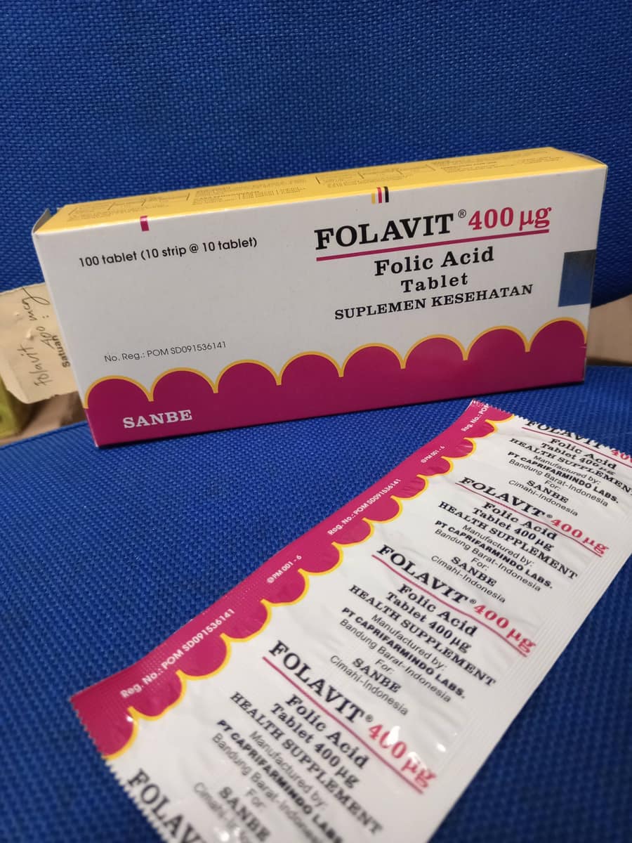 FOLAVIT 400 MCG