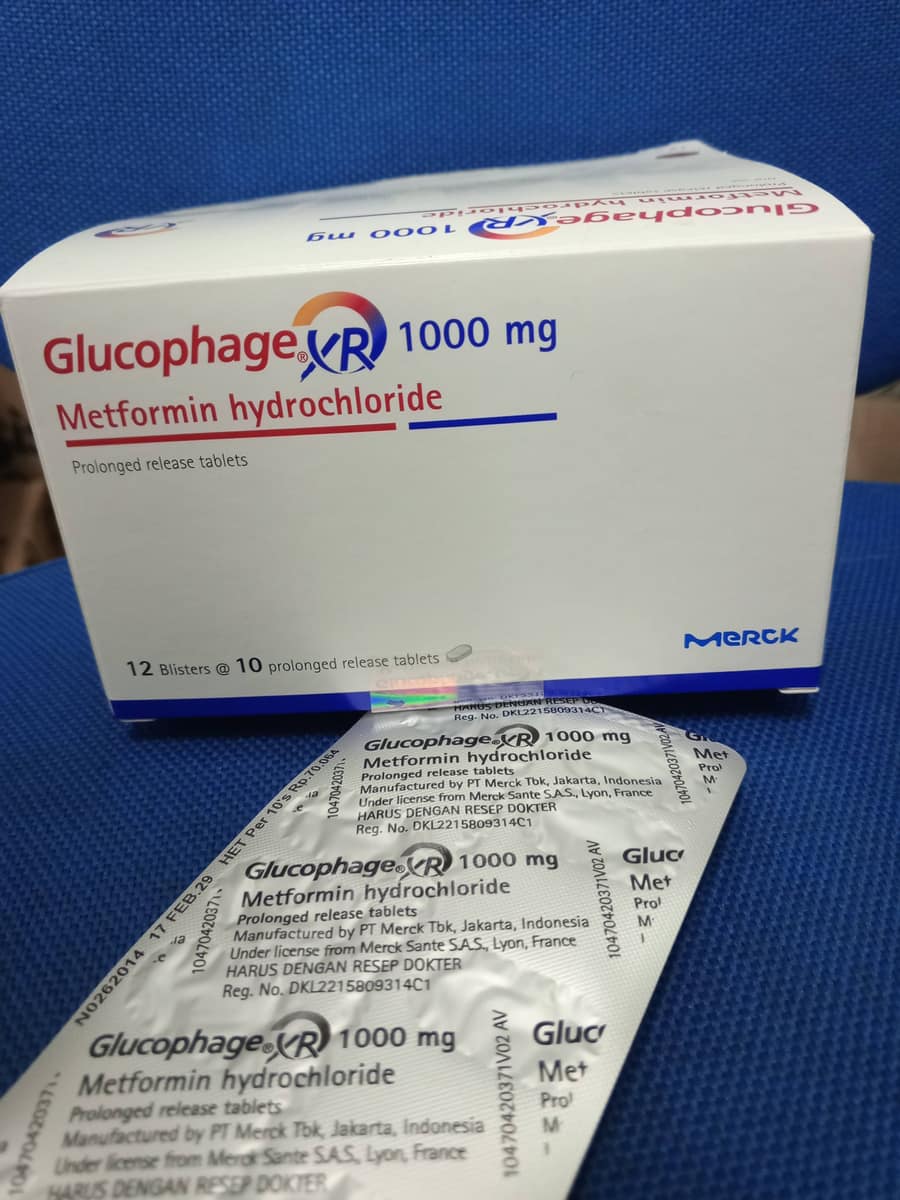 GLUCOPHAGE XR 1000 MG