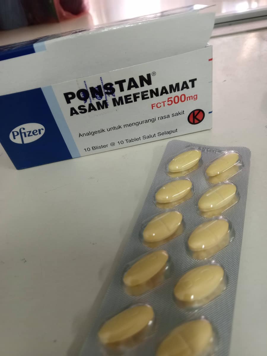 PONSTAN FCT 500 MG