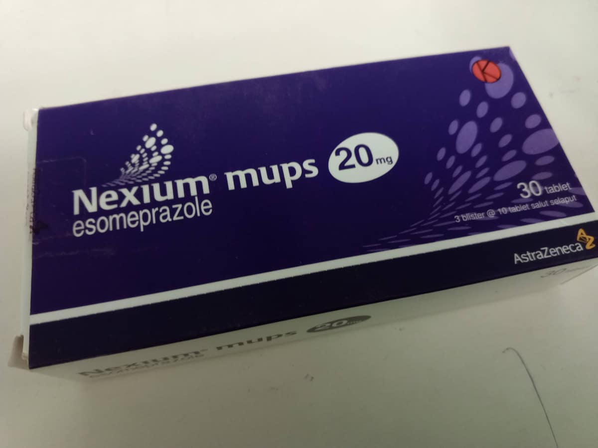 NEXIUM MUPS 20 MG