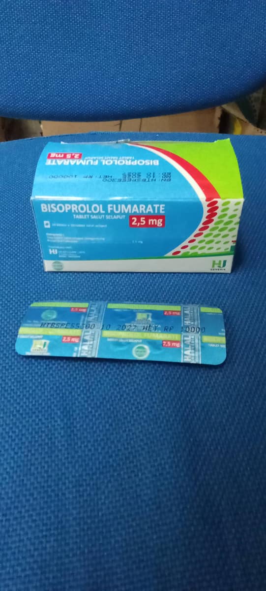 BISOPROLOL 2,5MG (HJ)