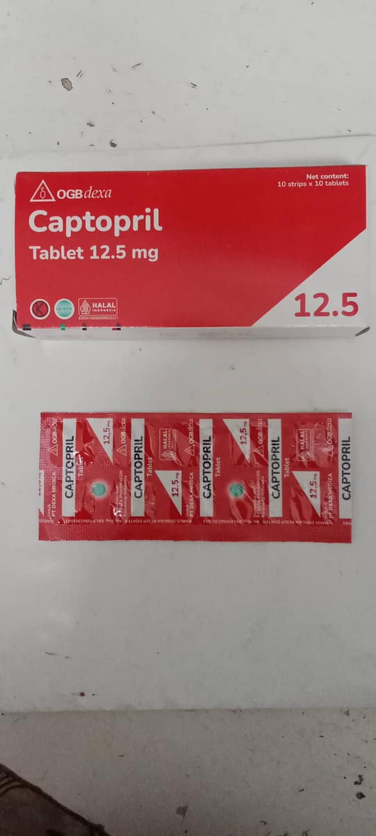 CAPTOPRIL 12,5MG