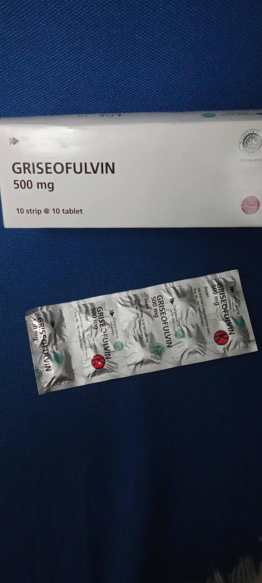 GRISEOFULVIN 500MG