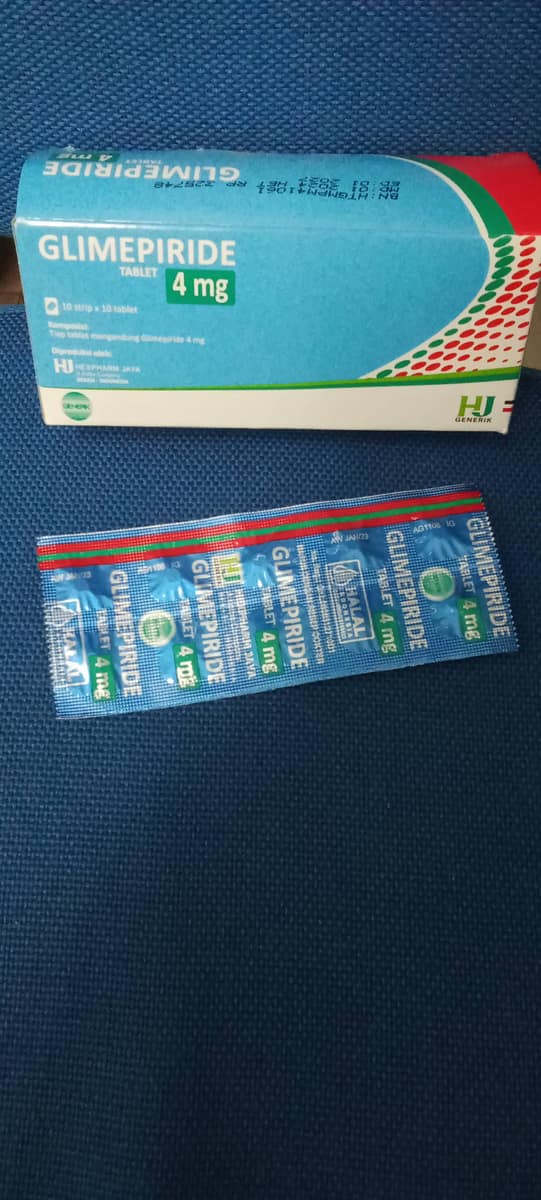 GLIMEPIRIDE 4MG (HJ)