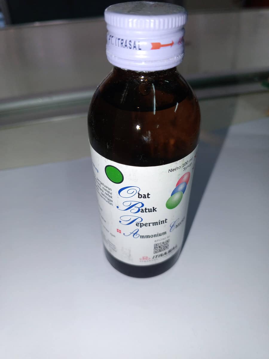 OBAT BATUK PUTIH ITRASAL 100ML
