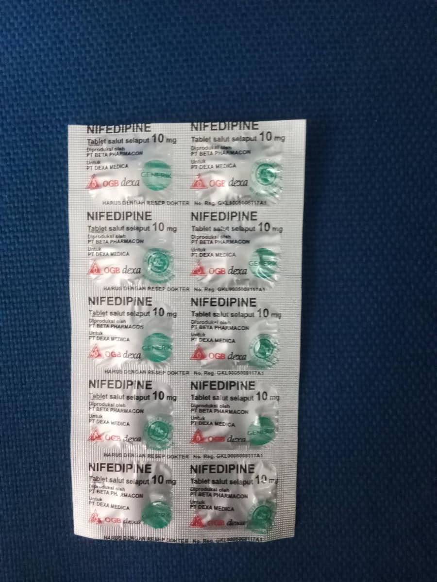 NIFEDIPINE 10MG