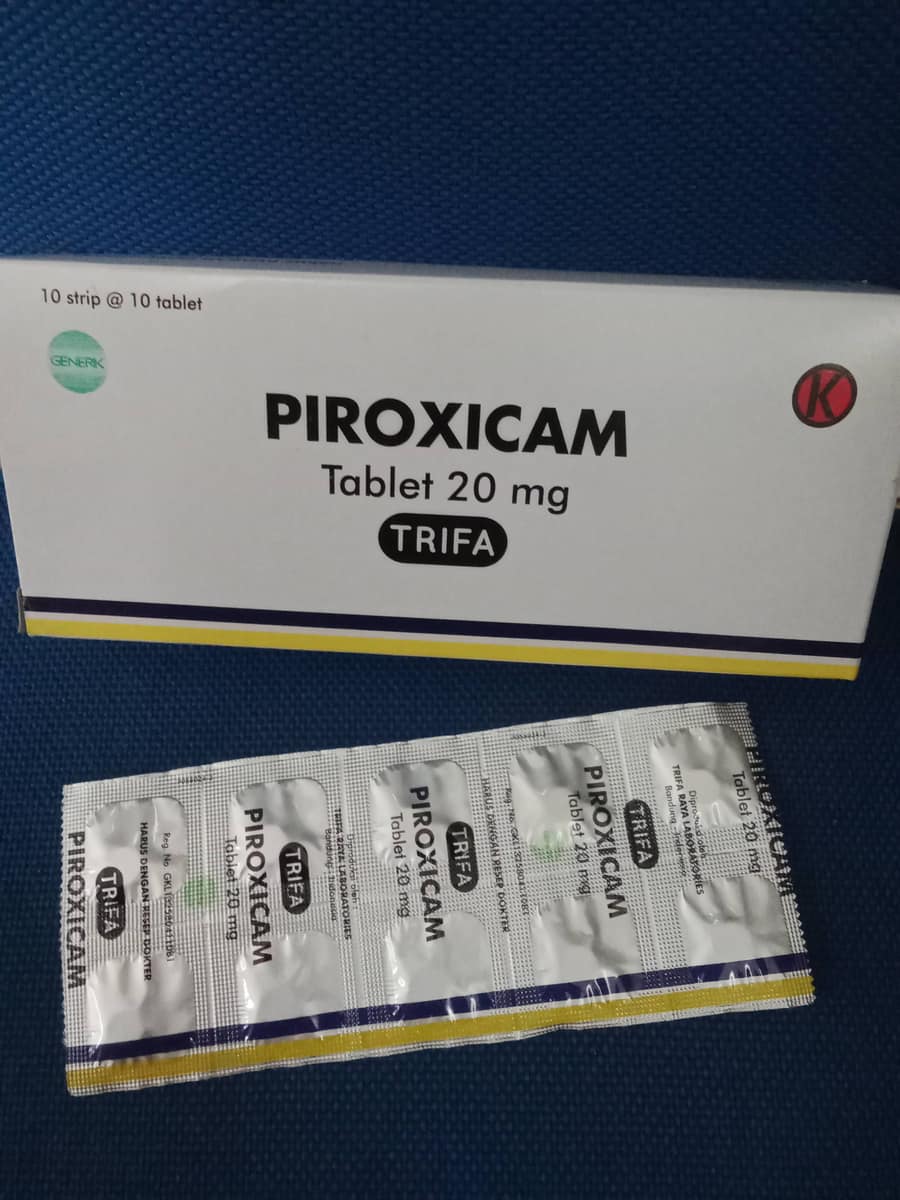PIROXICAM 20MG