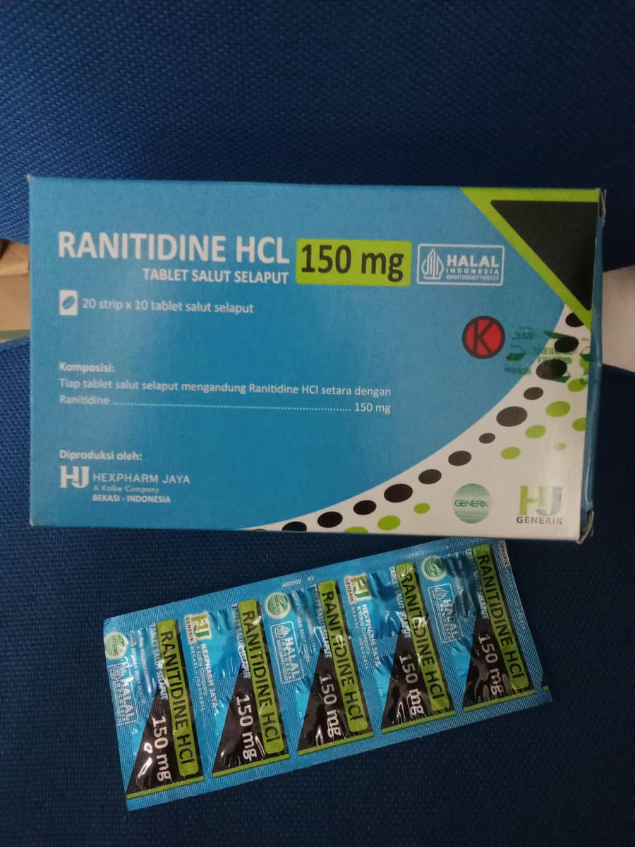 RANITIDINE HCL 150MG