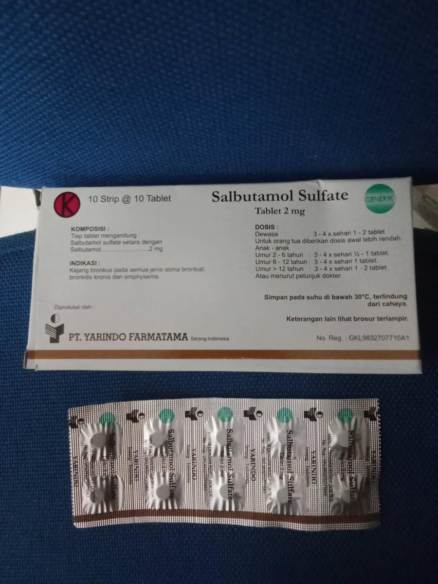 SALBUTAMOL 2MG