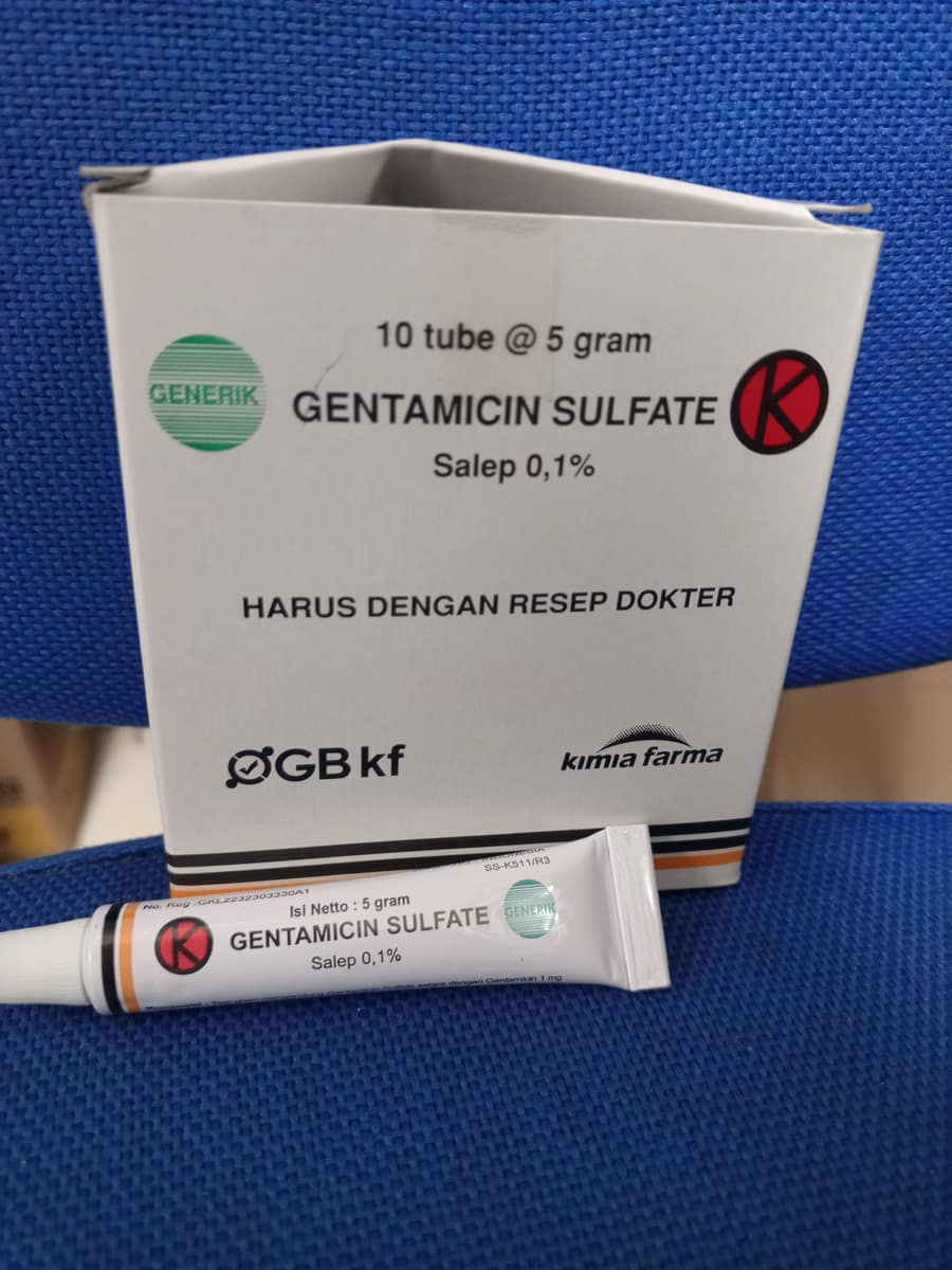 GENTAMYCIN 0,1% 5 Gr (KULIT)