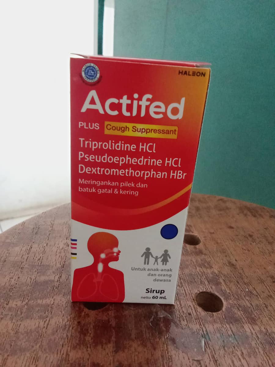 ACTIFED MERAH SYR 60ML