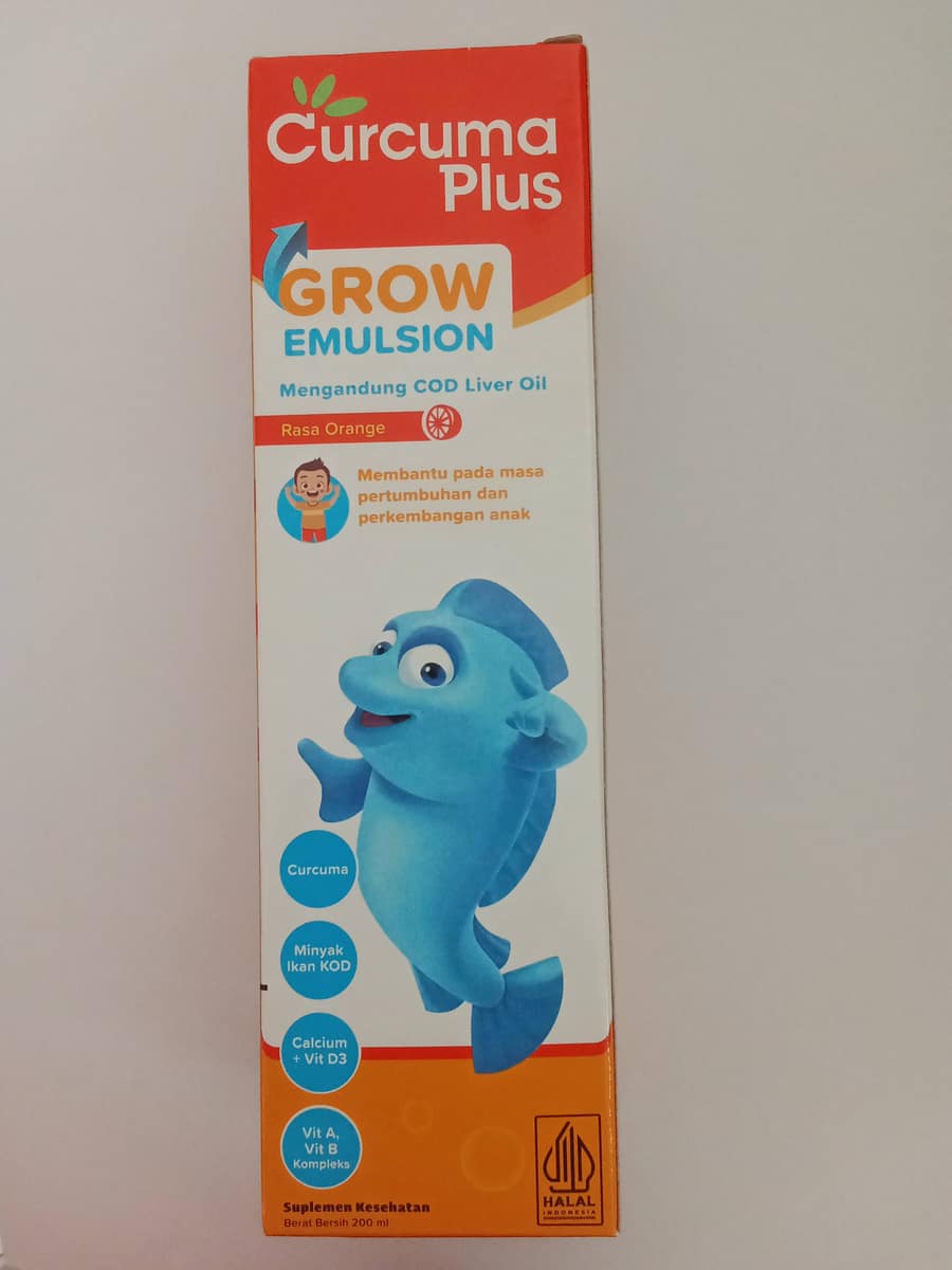 CURCUMA GROW SYR 200ML