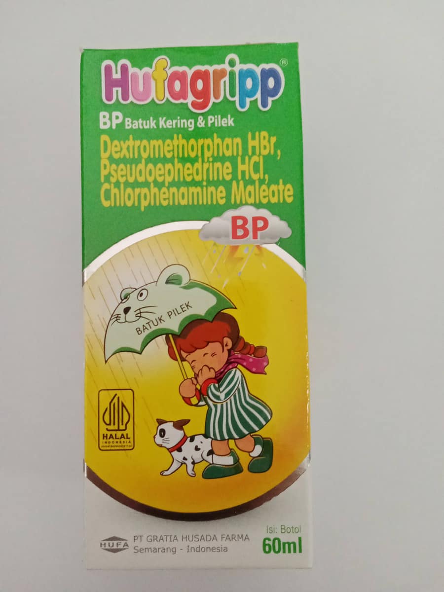 HUFAGRIP BATUK&PILEK SYR 60ML