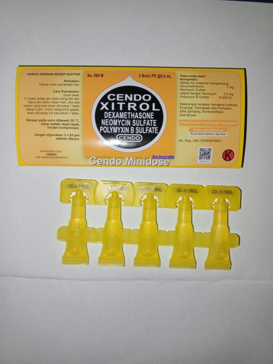 CENDO XITROL MINIDOSE
