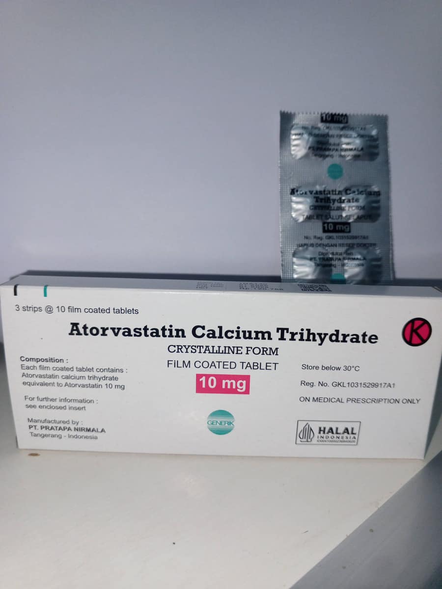 ATORVASTATIN 10MG