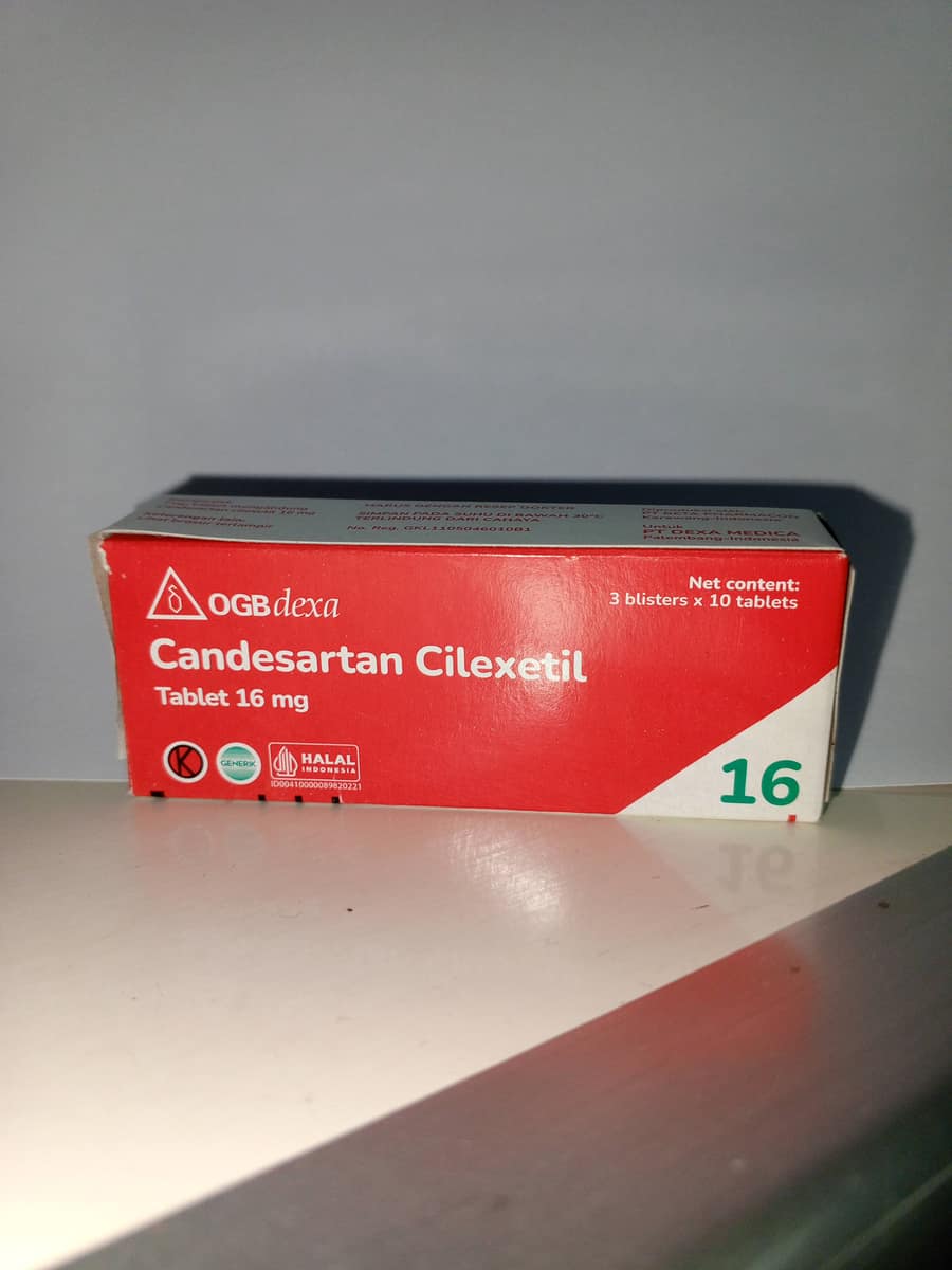 CANDESARTAN 16MG