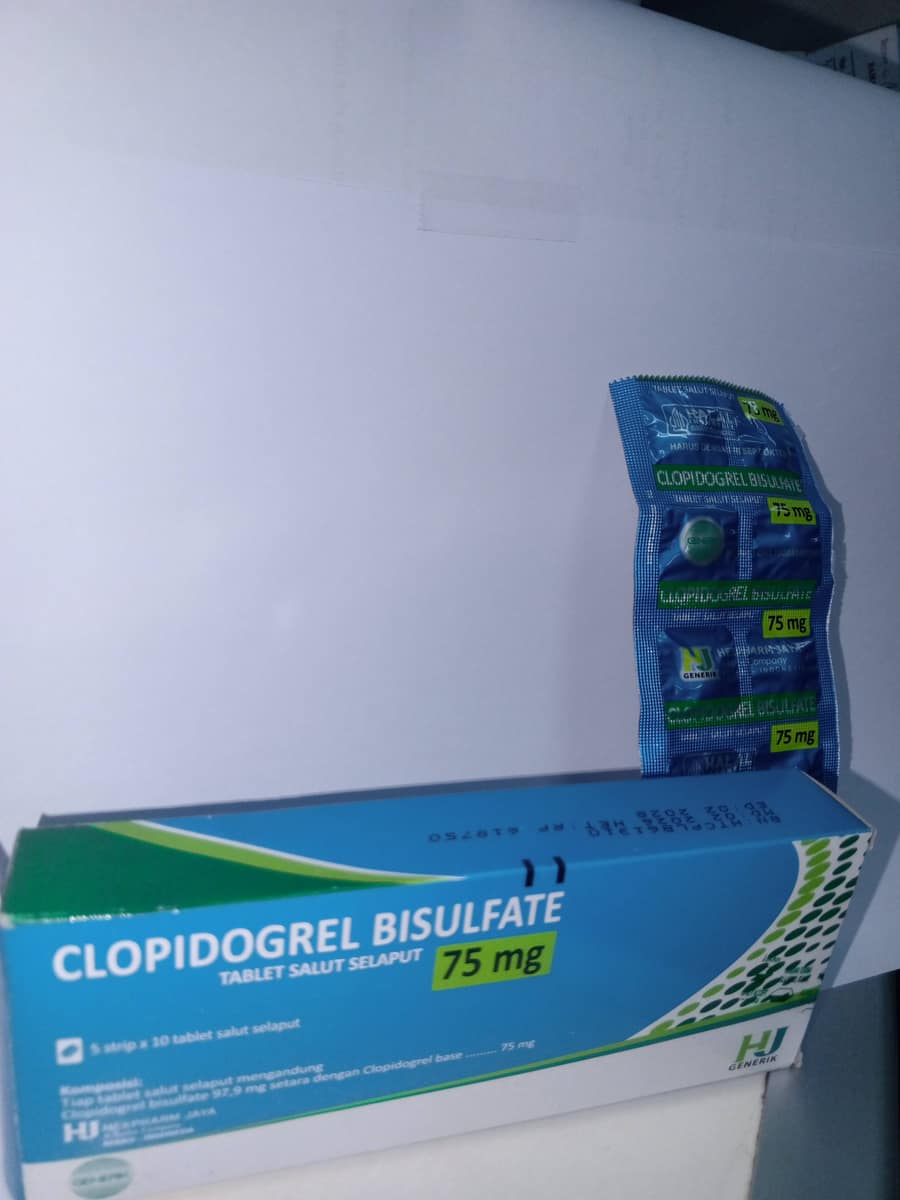 CLOPIDOGREL 75MG(HJ)