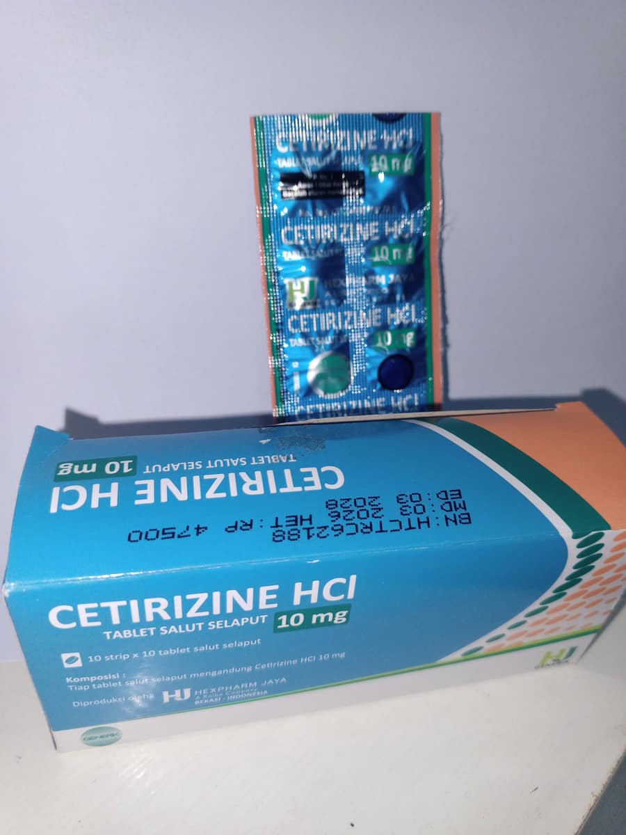 CETIRIZINE HCL 10MG