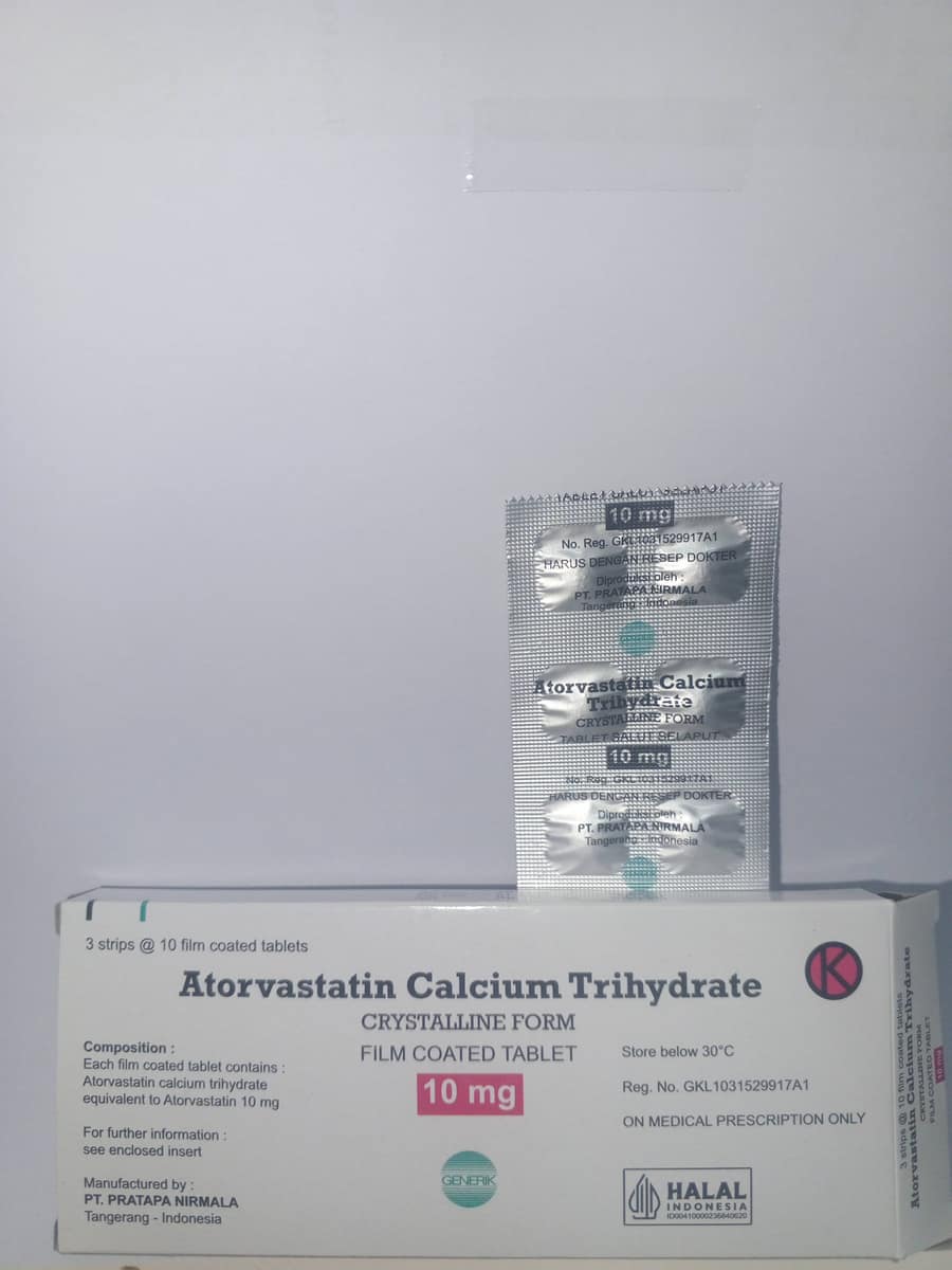 ATORVASTATIN 10 MG (CK)