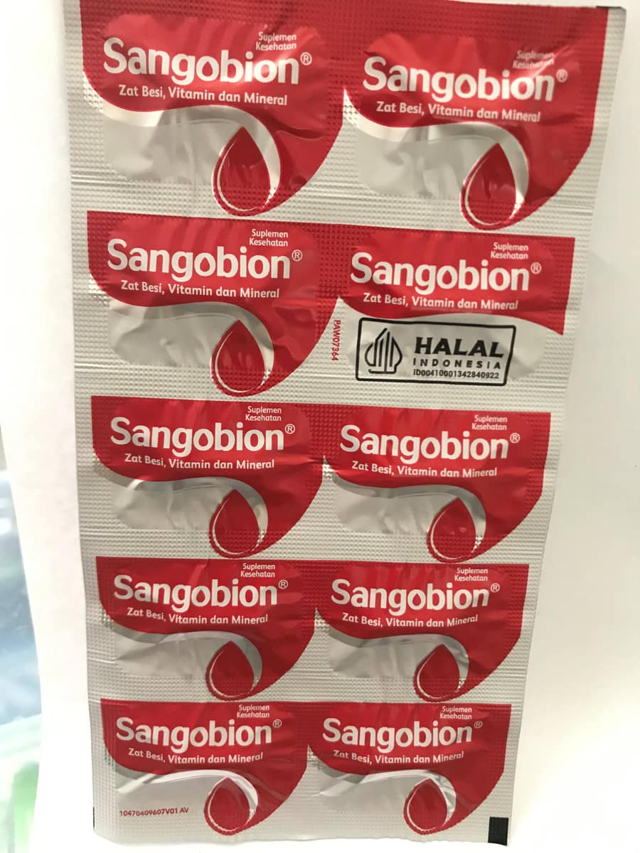 SANGOBION CAPS 250