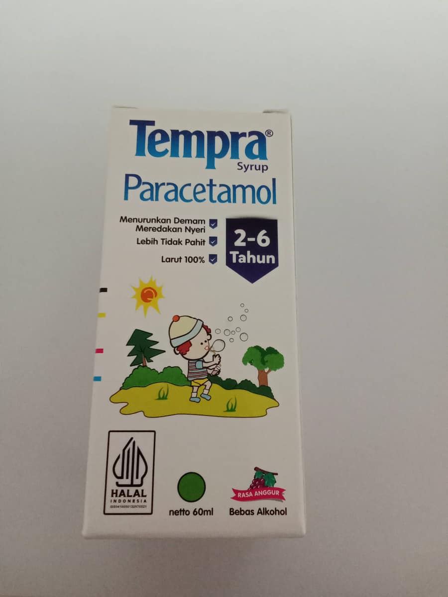 TEMPRA SYR 60ML