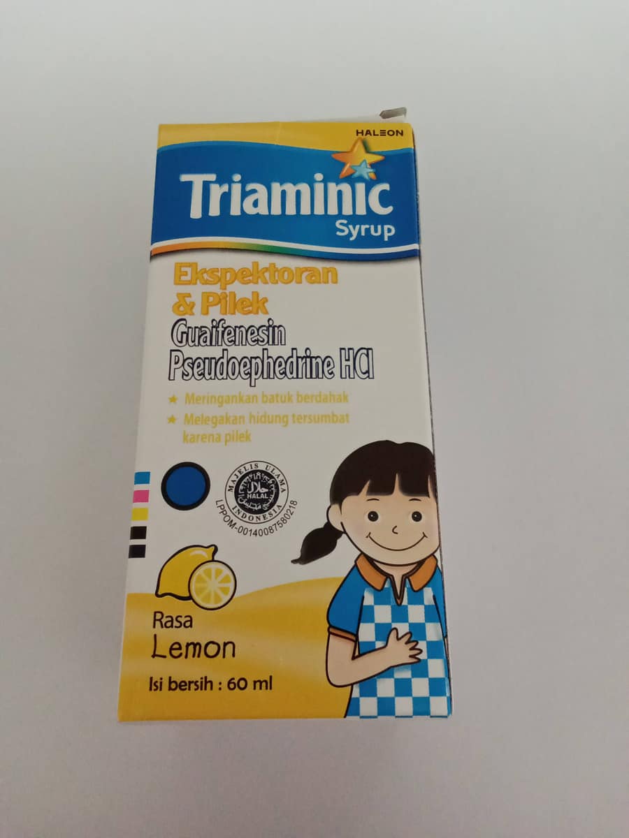 TRIAMINIC BATUK BERDAHAK DAN PILEK