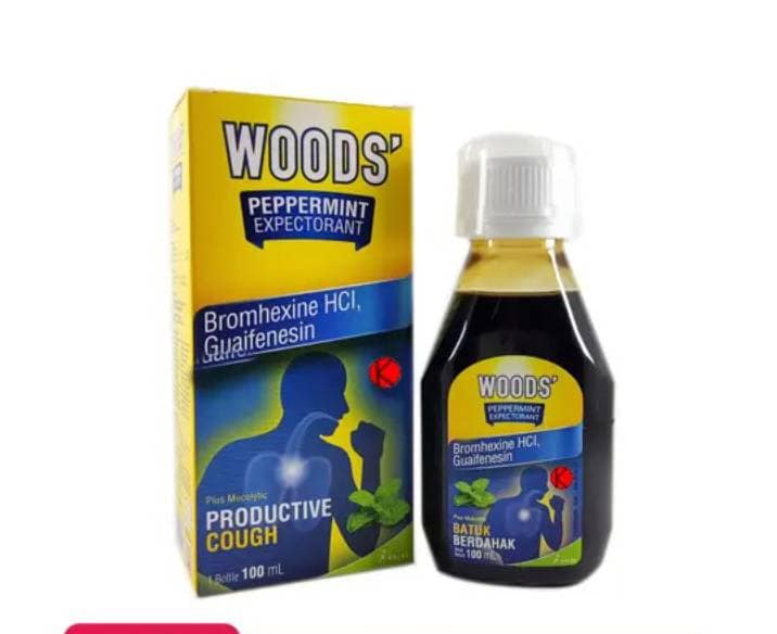 WOODS EKSPEKTORAN 100ML