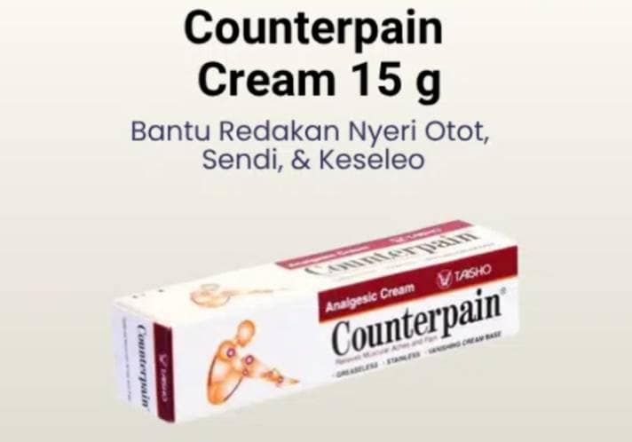 COUNTERPAIN CREAM 15GR
