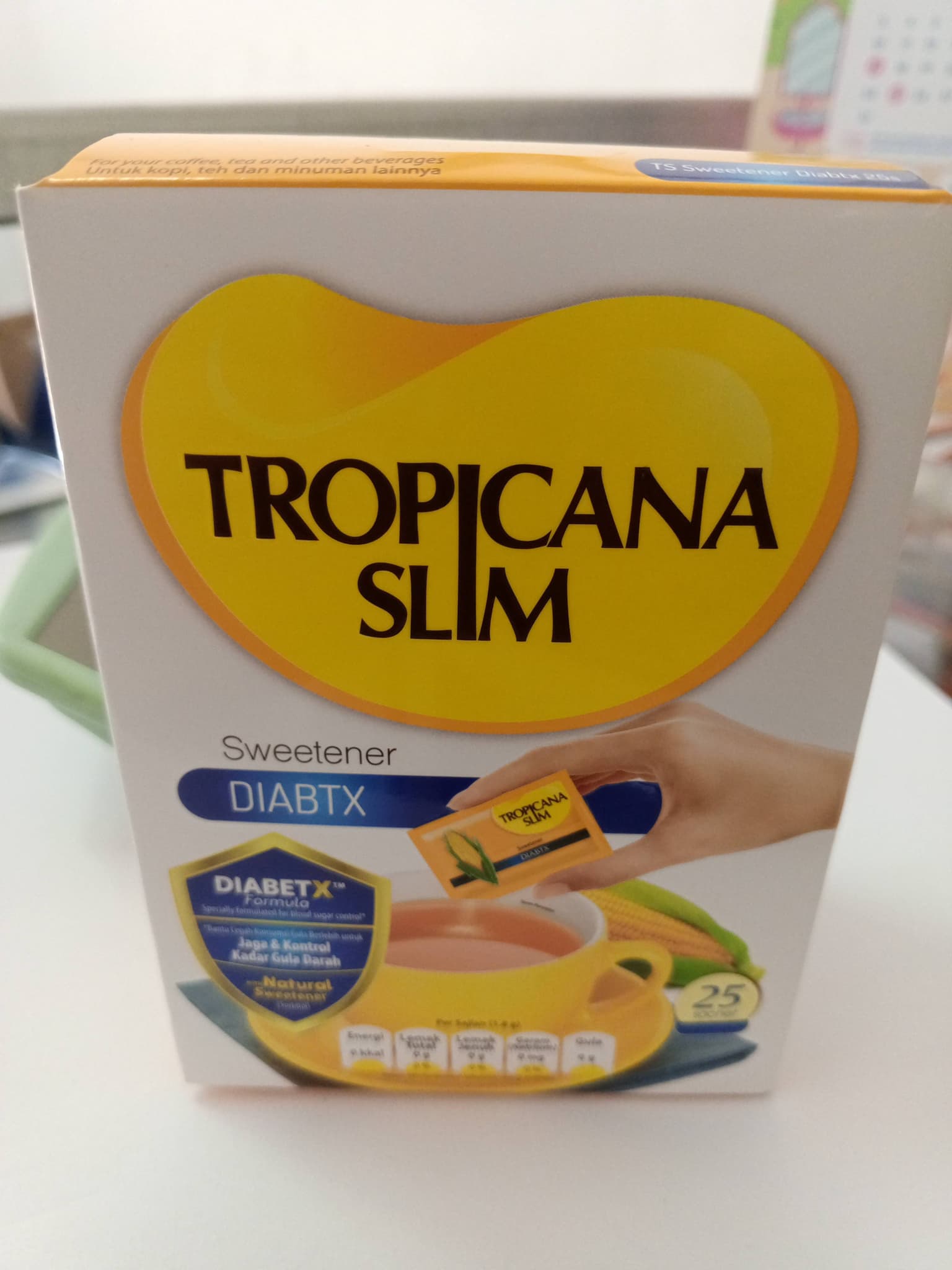 TROPICANA DIABETX 25 SACH