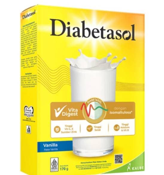 DIABETASOL VANILA 170GR
