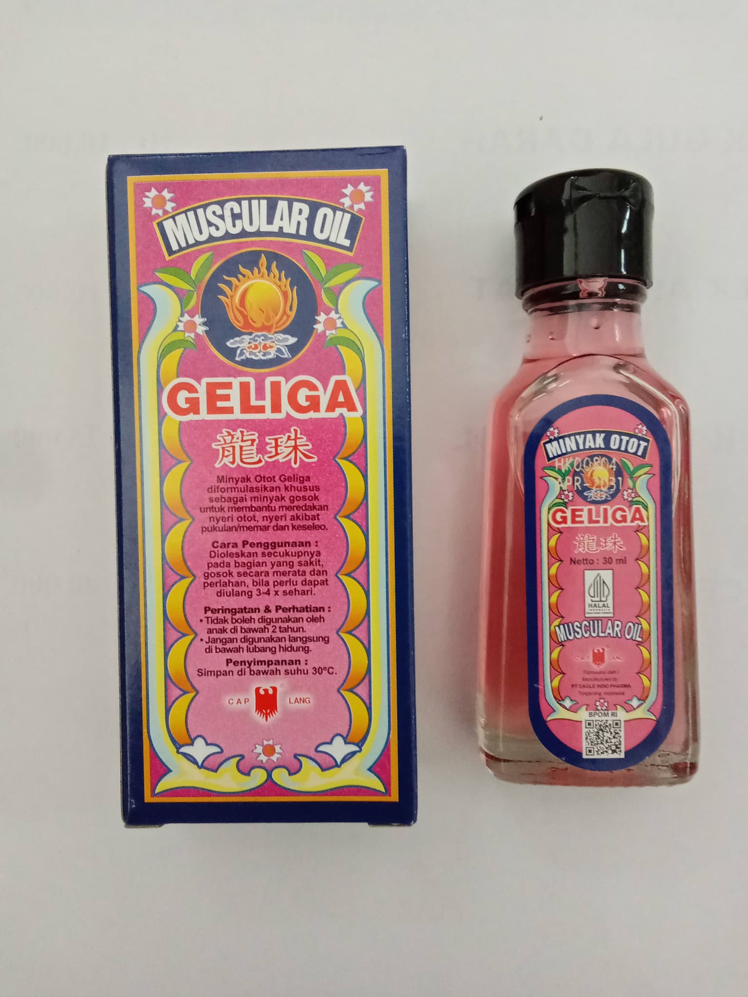 MINYAK OTOT GELIGA 30ML