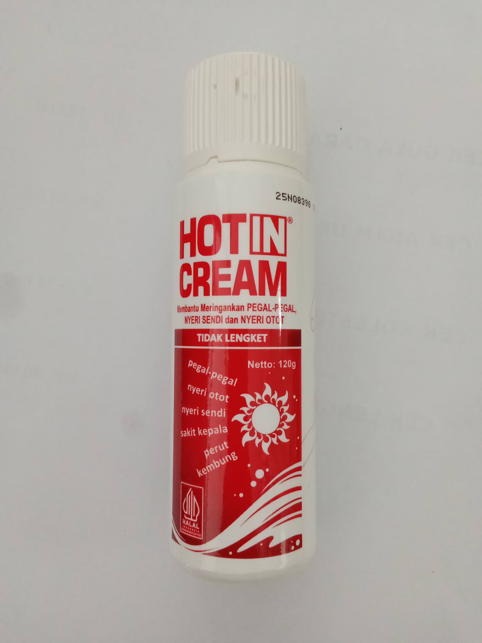 HOT IN CREAM BOTOL 120ML