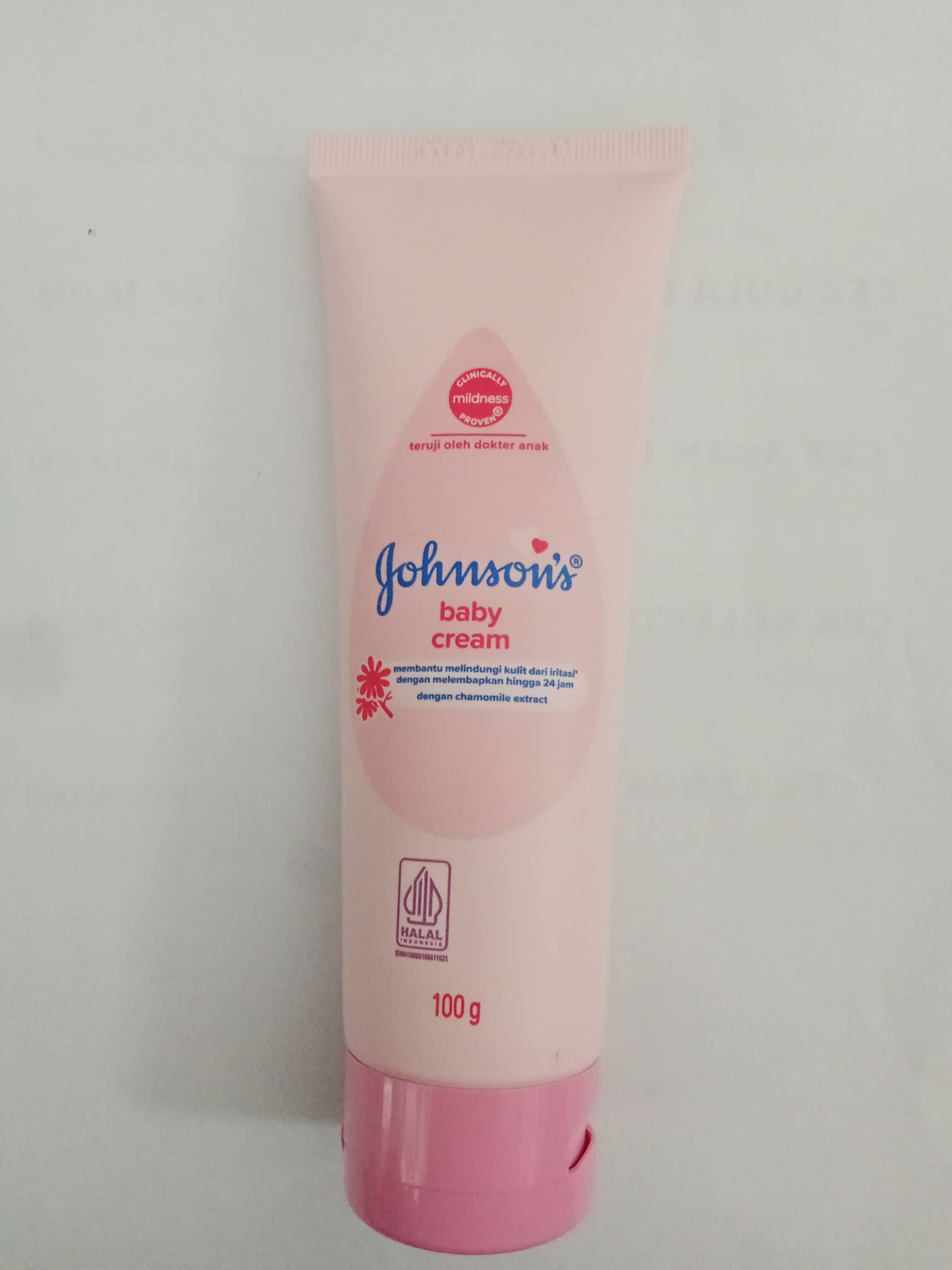 JOHNSON BABY CREAM 100GR