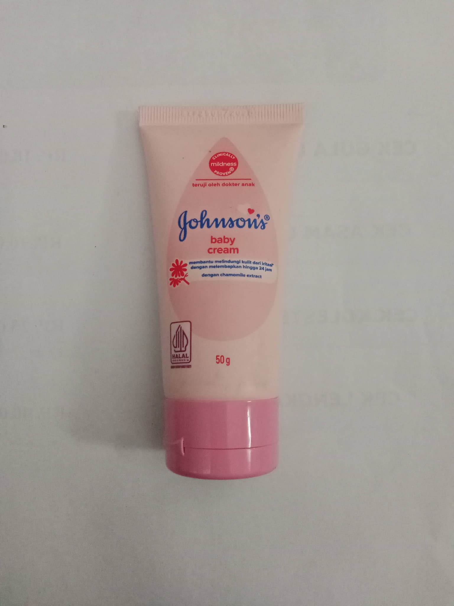 JOHNSON BABY CREAM 50GR