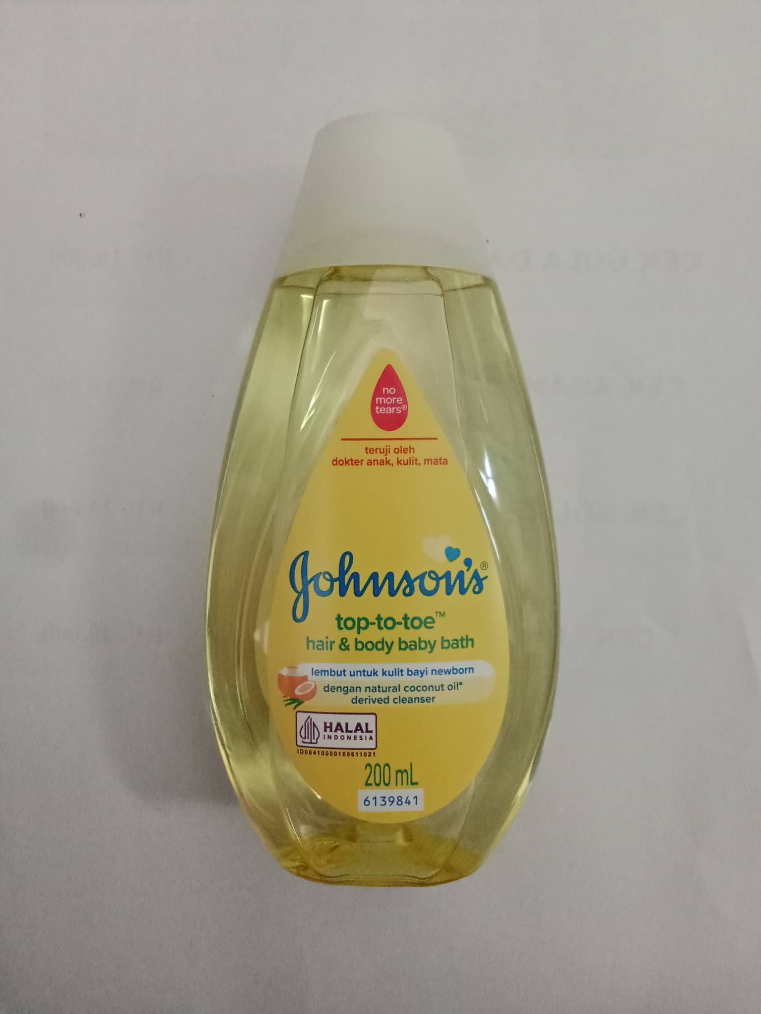 JOHNSON TOP TO-TOE 200ML