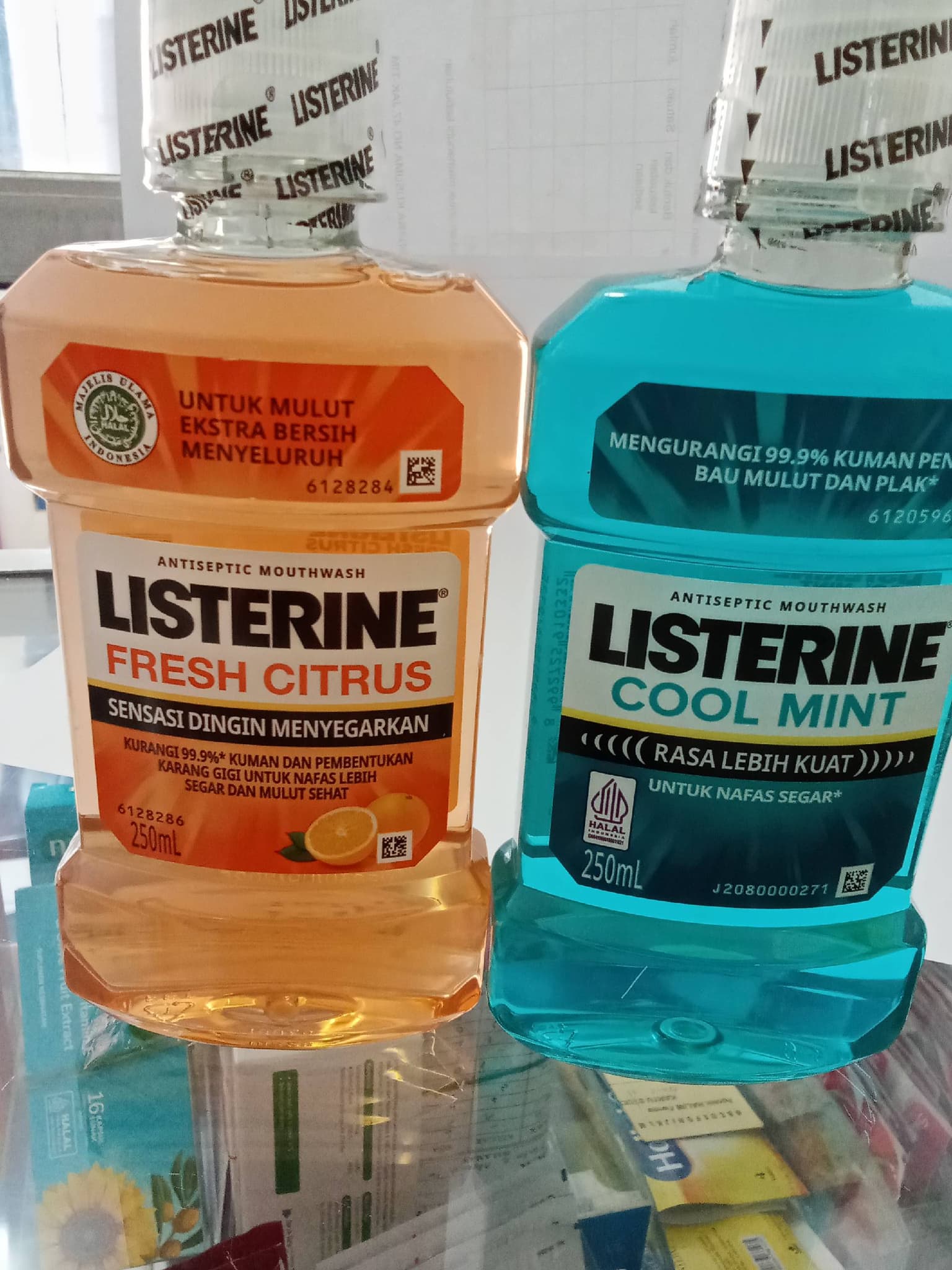 LISTERINE 250ML
