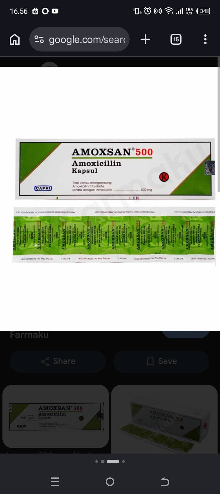 AMOXSAN 500MG