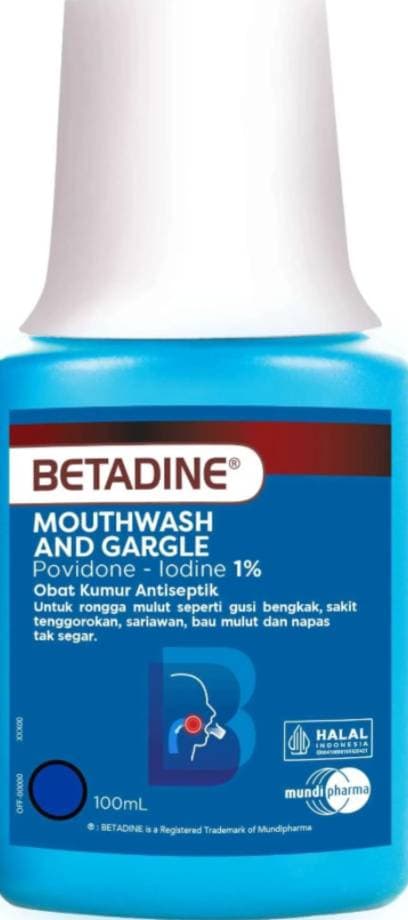 BETADINE GARGLE 100ML