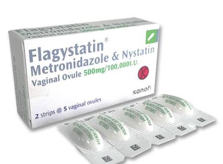 FLAGYSTATIN VAGINA OVULA