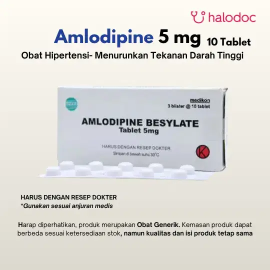 AMLODIPINE 5 MG (CK)