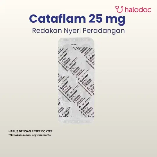 CATAFLAM 25 MG